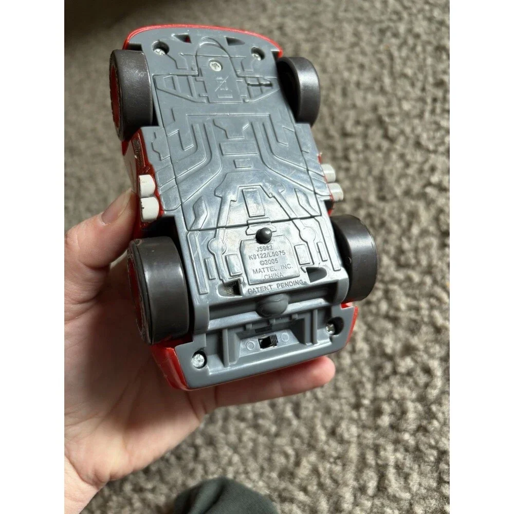 Fisher Price CARS Shake & Go Lightning McQueen Piston Cup Edition 2005 WORKS